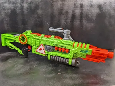 Nerf Zombie Strike Toy Blaster with Accessories