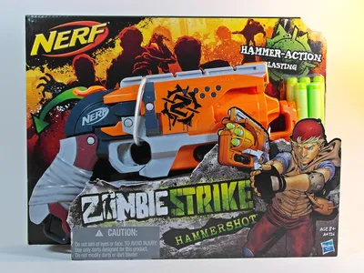 Nerf Zombie Strike: Longshot CS-12 Blaster Images at Mighty Ape NZ