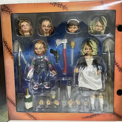 Фигурка Neca Bride of Chucky Невеста Чаки Chucky Чаки Tiffany Тиффани 15 см  N BC C T (ID#1794323061), цена: 5150 ₴, купить на Prom.ua