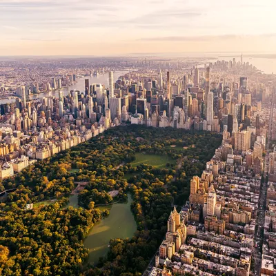 Pictures Manhattan New York City USA Megapolis From above 1080x1920