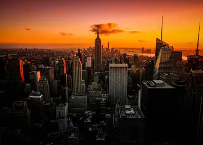 Скачать обои Нью-Йорк, США на рабочий стол из раздела картинок Города и  страны