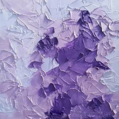 ᐉ Картина на холсте Нежно-фиолетовые хризантемы 51x34 см (943-1)