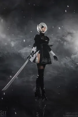 Плакат \"Ниа Отомата, NieR: Automata\", 60×43см (ID#774573259), цена: 190 ₴,  купить на Prom.ua