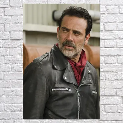 Плакат \"Ниган (Джеффри Дин Морган), Ходячие Мертвецы, Jeffrey Dean Morgan,  The Walking Dead, TWD\", 60×40см (ID#1968745910), цена: 190 ₴, купить на  Prom.ua