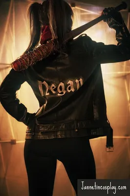 Великолепная Жанна Рудакова в образе Нигана (Negan) по мотивам The Walking  Dead (Ходячие Мертвецы)