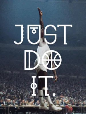 Купить постер (плакат) Nike: Just do It на стену для интерьера (артикул  102070)