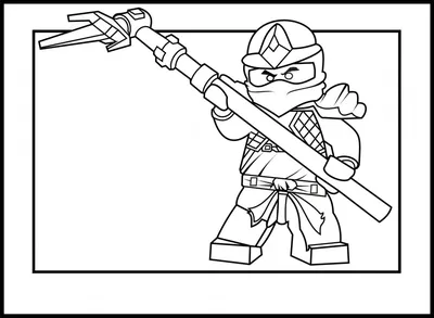 Pаскраска Ninjago #24092 (мультфильмы) – Бесплатные раскраски для печати