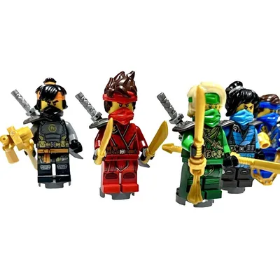LEGO NINJAGO The Island 6 Ninja MiniFigure Cole Kai Lloyd Nya Jay Zane  71748 | eBay