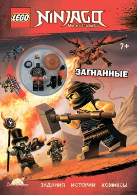 Купить Журнал Lego NinjaGo Загнанные. Охотник на драконов ISBN  978-5-6042998-8-3
