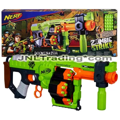 Brand New NERF Zombie Strike ZED Squad MAGNUS Dart BLASTER 2 Pack RARE |  eBay