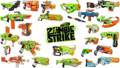 Zombie Strike collection. : r/Nerf