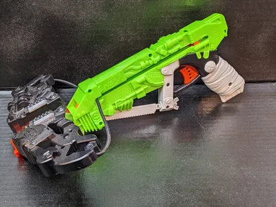 NERF Zombie Strike Nailbiter Is a NERF Nailgun