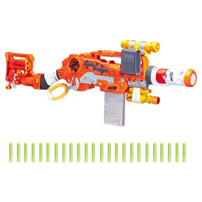 Nerf Zombie Strike Hammershot Blaster with 5 Nerf Zombie Strike Darts -  Walmart.com