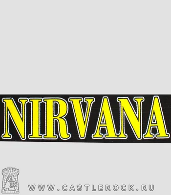 Термонашивка на спину Nirvana НТ837 - купить в интернет-магазине  RockBunker.ru