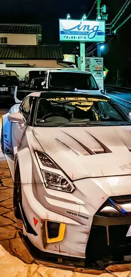HD wallpaper: car, vertical, tuning, Nissan GT-R | Wallpaper Flare