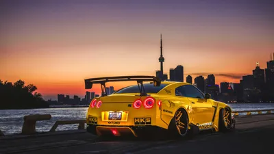 Photo Nissan Skyline GT-R R35 Cars Back view