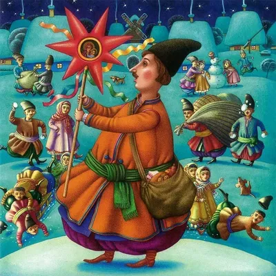 Новость «Ночь перед Рождеством» Н. В. Гоголя глазами художников -  LibreBook.me