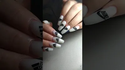 Adidas Nails! (NO TOOLS) - YouTube