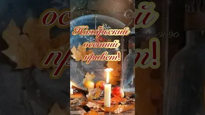 Открытки \"Доброго новбрьского утра!\" (100+)