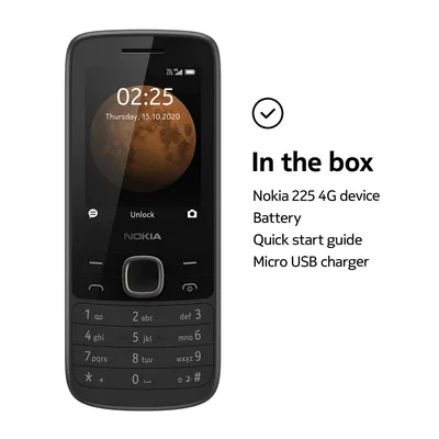 Unlocked Original Nokia 225 Dual Sim 2.8\" 2MP Camera GSM Bluetooth Mobile  Phone | eBay
