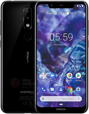 LCD with Touch Screen for Nokia 5 - Black by Maxbhi.com