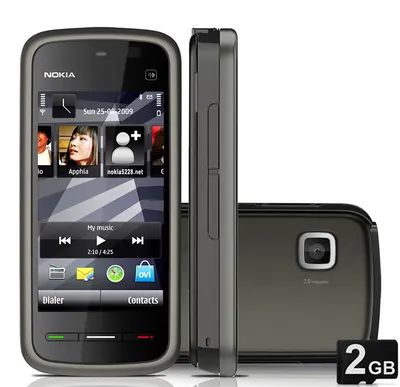 Смартфон Nokia 5228 black (черный) купить в ОГО! | 31862 | цена |  характеристики