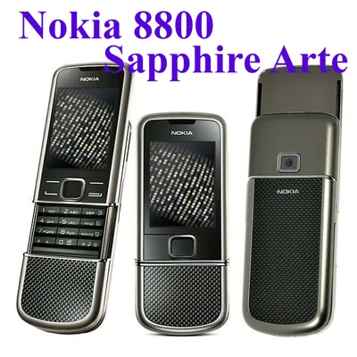 Nokia Arte 8800 Sapphire - Black (without Simlock) Phone | eBay