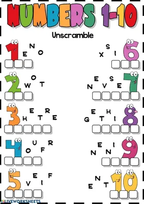 Number Words to Learn (Printable Chart Included) | YourDictionary