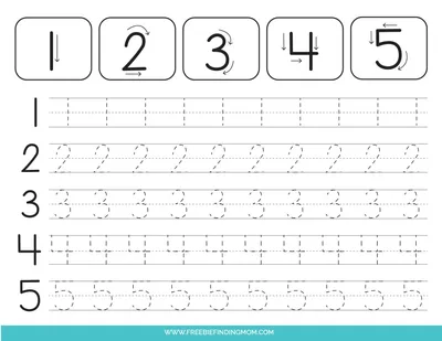 Preschool Number Worksheets - Superstar Worksheets
