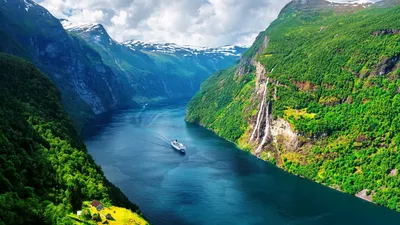 Норвегия: Земля викингов, фьордов и полярного сияния | Пикабу