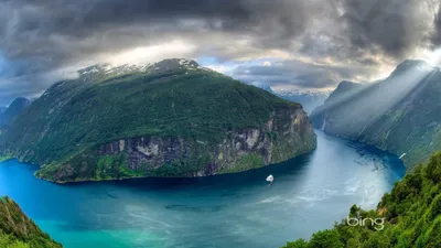 Норвегия: Земля викингов, фьордов и полярного сияния | Пикабу