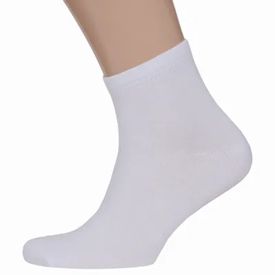 Носки мужские белые хлопковые ХОХ X-1125 купить в интернет-магазине