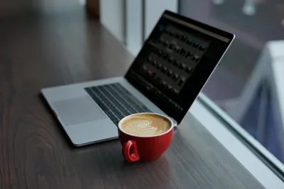 Laptop Coffee Outdoor Office Stock Photo 266758805 | Shutterstock