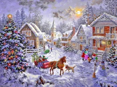 Обои \"Зима и Новый год\" - настроение праздника на рабочий стол! |  Самодельные рождественские подарки, Домашнее рождество, Рождественские  украшения