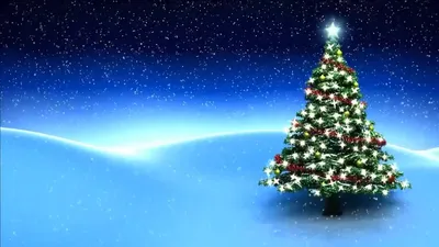 Сверкающая новогодняя елка с подарками, качественные новогодние обои для рабочего  стола, картинки, фото 1920x1200