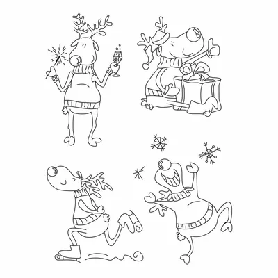 Окраска страницы Контур снеговика с елкой. Рождество. Новый год. Раскраска  для детей Векторное изображение ©Oleon17 192110652