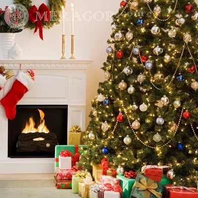 MERAGOR | Рождественская елка на аву Вконтакте