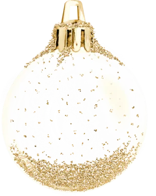 реалистичный прозрачный новогодний шар с бантом на прозрачном фоне PNG ,  Новый год, празднование, Подарок PNG картинки и пнг PSD рисунок для  бесплатной загрузки