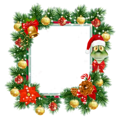 Christmas Wreath - Ветки Новогодние Пнг - (3634x1172) Png Clipart Download