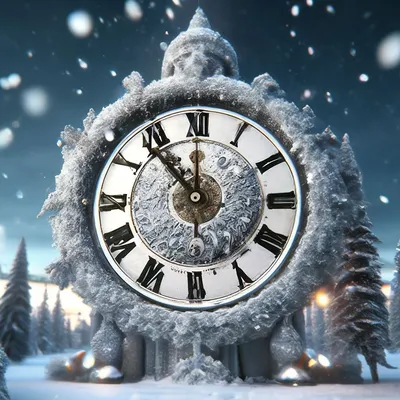 Поделка Новогодние часы №356471 - «Зимняя сказка» (01.12.2022 - 14:56)