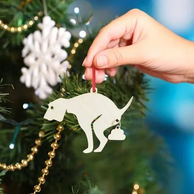 Рождественская подвеска для собаки, 2D чашка, рождественские украшения,  забавные собаки 2D, Рождественское украшение для улицы/помещения |  AliExpress