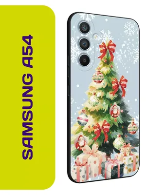 Силиконовый чехол на Samsung Galaxy A22 Узор Рождественский / для Самсунг  Галакси А22 — купить в интернет-магазине по низкой цене на Яндекс Маркете