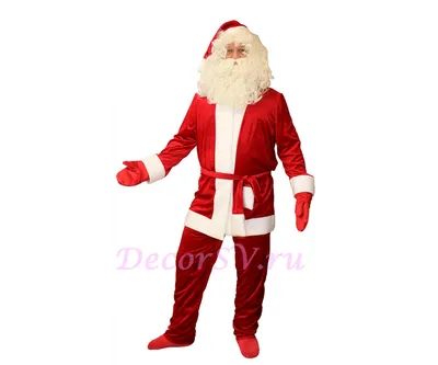 Купить Дед Мороз - Санта Клаус новогодняя фигурка под елку (63х30х28), арт.  DY-121151 в Минске