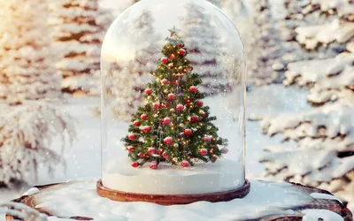 Картинки новогодние со снегом (69 фото) » Картинки и статусы про окружающий  мир вокруг