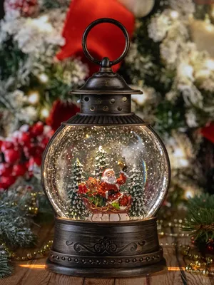 Новогодний музыкальный стеклянный Шар со снегом внутри (ID#1516344600),  цена: 869 ₴, купить на Prom.ua