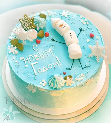 Торт \"новогодний снег\" - новогодние торты — на заказ в городе Салават
