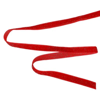 Купить 5 ярдов бархатные ленты красная подарочная упаковка украшения  новогодняя рождественская лента | Joom