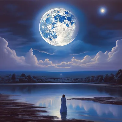 Новолуние между заходом солнца . Луна в ярких облаках Стоковое Изображение  - изображение насчитывающей сновидение, месяц: 181451625