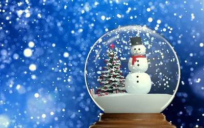 Обои Праздничные 3Д Графика (Новый год), обои для рабочего стола,  фотографии праздничные, 3д графика , новый год, winter, new, year, globe,  cristmas, снег, шар, snow, рождество, снеговик, елка, новый, год Обои для