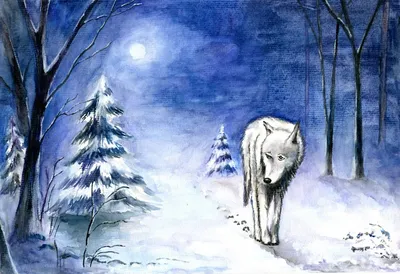 Рисунок Новый новый год №360442 - «Зимняя сказка» (13.12.2022 - 14:57)